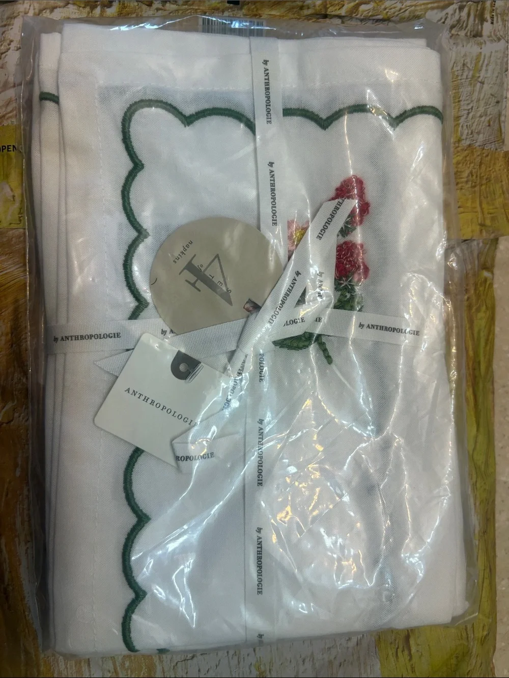 Anthropologie crisp white